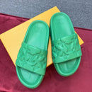 Chinelo💚Louis Vuitton Waterfront (Verde)
