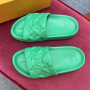 Chinelo💚Louis Vuitton Waterfront (Verde)