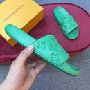 Chinelo💚Louis Vuitton Waterfront (Verde)