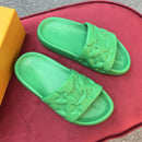 Chinelo💚Louis Vuitton Waterfront (Verde)