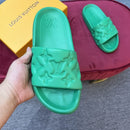 Chinelo💚Louis Vuitton Waterfront (Verde)