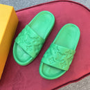 Chinelo💚Louis Vuitton Waterfront (Verde)