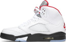 Nike Air Jordan 5 (OG PREMIUM) BRANCO E VERMELHO