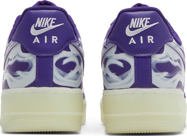 Nike Air Force 1 Low LED 'Purple Skeleton'