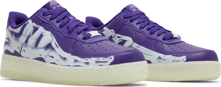 Nike Air Force 1 Low LED 'Purple Skeleton'