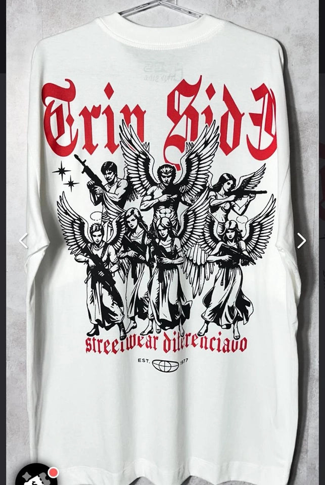 Camiseta Tripside anjos da guerra