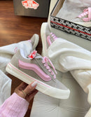 VANS  KNU BRANCO E ROSA