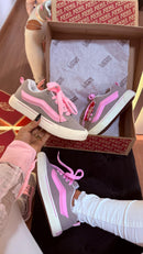 Vans Knu Skool Marrom e Rosa